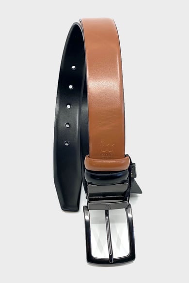 ΔΙΠΛΗΣ ΟΨΕΩΣ ΖΩΝΗ LEGEND (BIG SIZES) - BLACK TAN